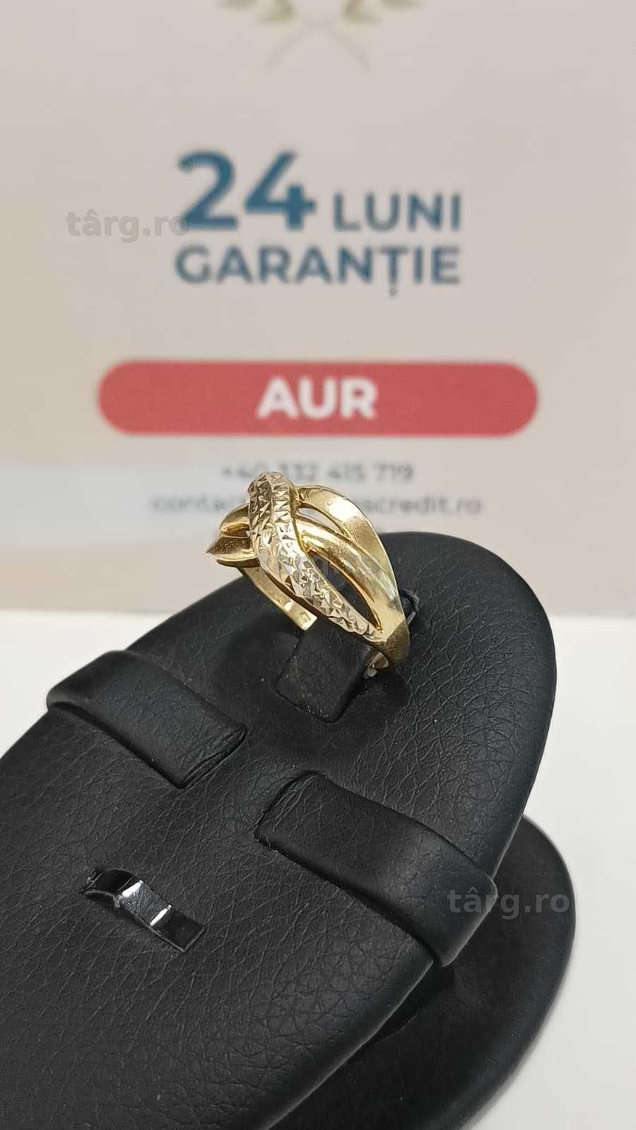 Inel aur 18K 4.05gr [AG24 Harlau B.46205.1] - Garantie 2 ani! 3
