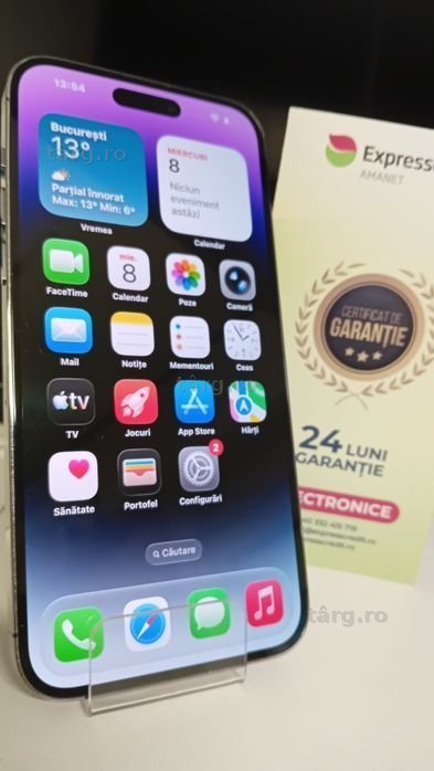 iPhone 14 Pro Max 128Gb 79% bateria (AG20 Dancu b29959) 2 ani garantie!