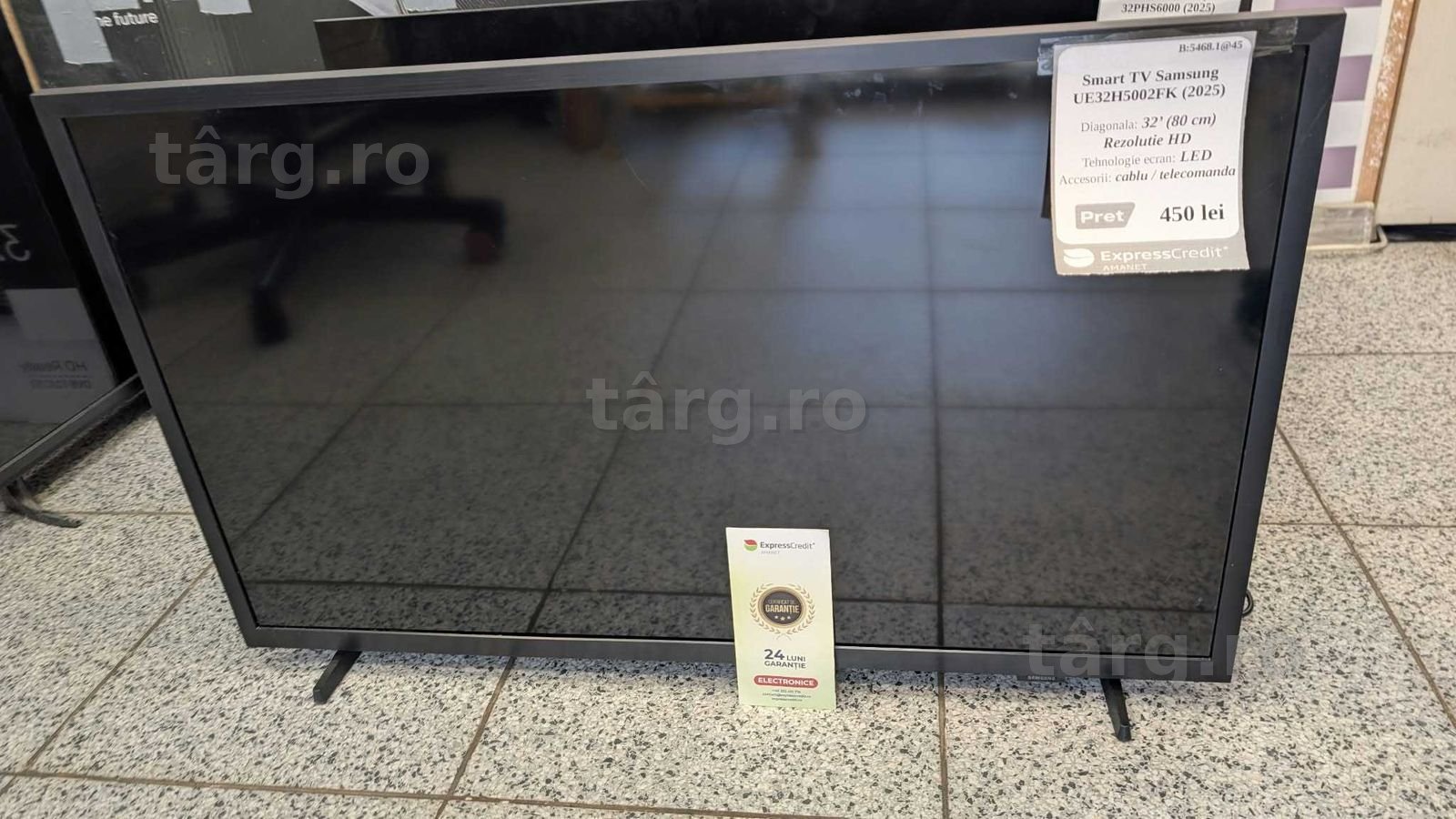 SmartTV Samsung UE32H5002FK (AG45 B.5468) Rridicare doar din agentie. GARANTIE 24 LUNI