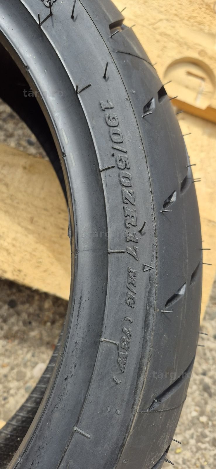 O anvelopa moto noua Dunlop 190/50/ZR17 M/C,dot 2018. 5