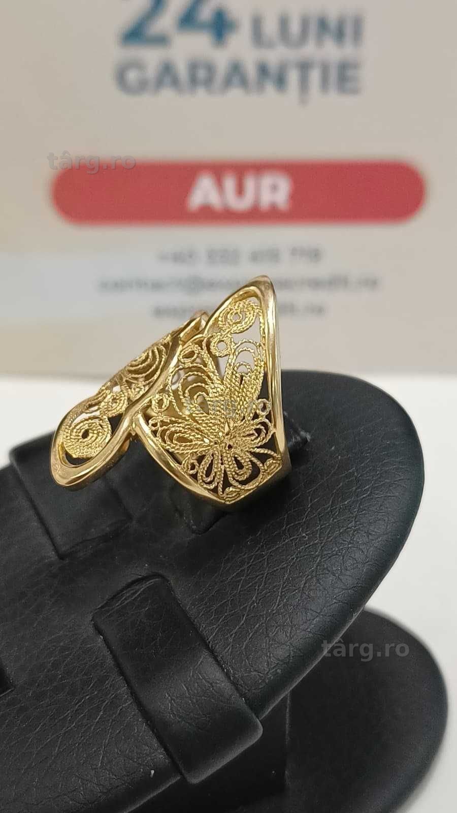 Inel aur 18K 8.04gr [AG24 Harlau B.45430.3] - Garantie 2 ani! - Ridicare din agentie! 3