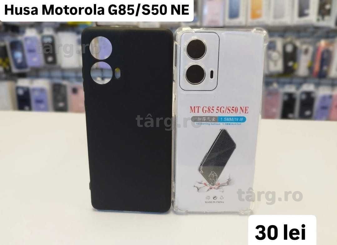 Husa silicon, folie, cablu, incarcator Motorola G85/ S50 NE