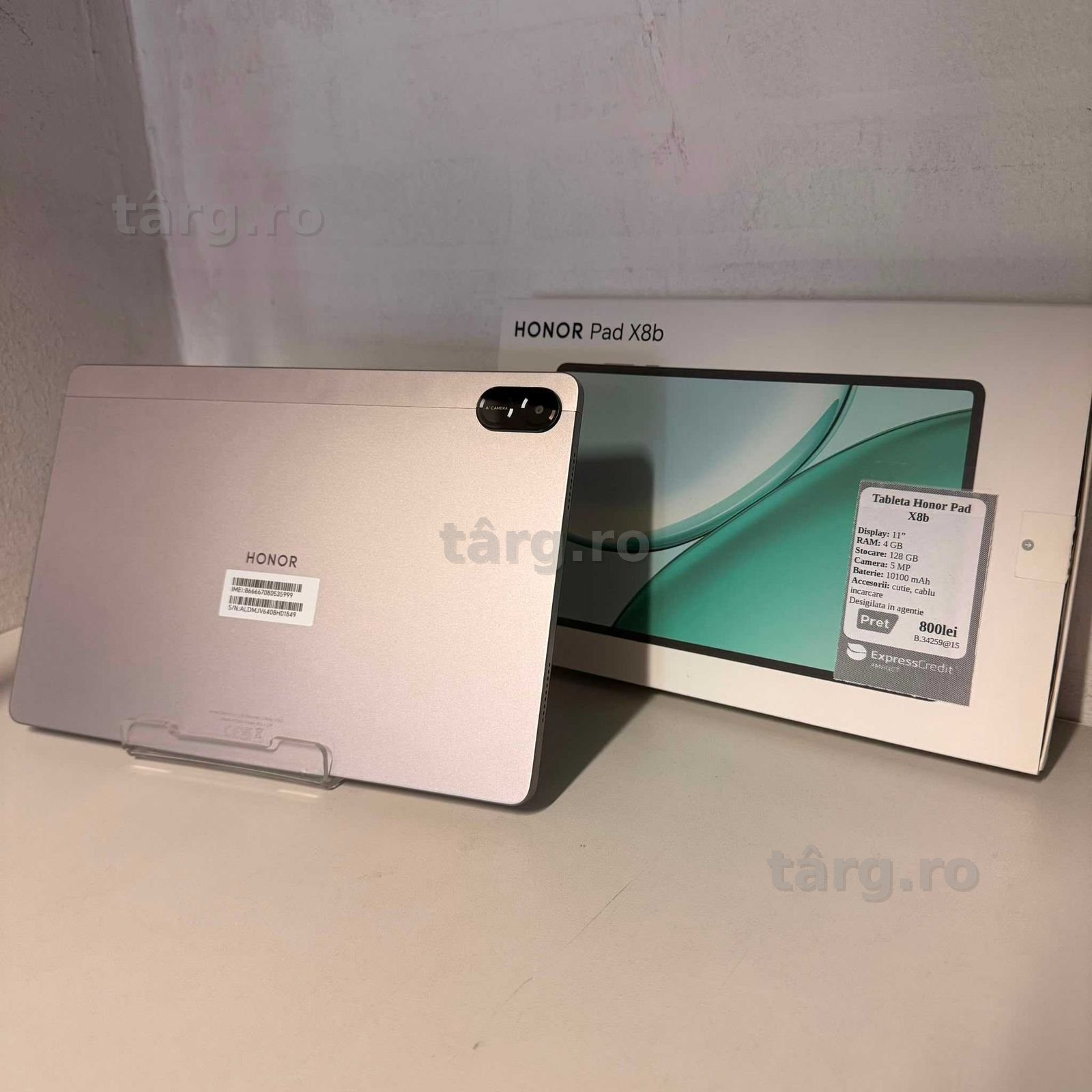 Tableta Honor Pad X8b 4/128GB Desigilata in agentie! (AG15 Gara 1 B34259.1) Garantie 2 ani! 2
