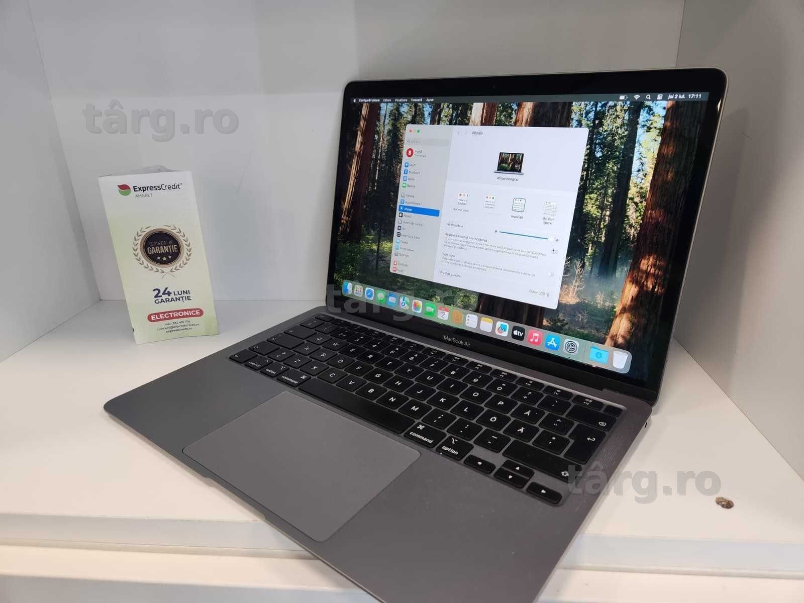Laptop Apple  Macbook Air 2020  Intel i3 (Ag8 Tudor/B75100) – Garantie 2 Ani! 3