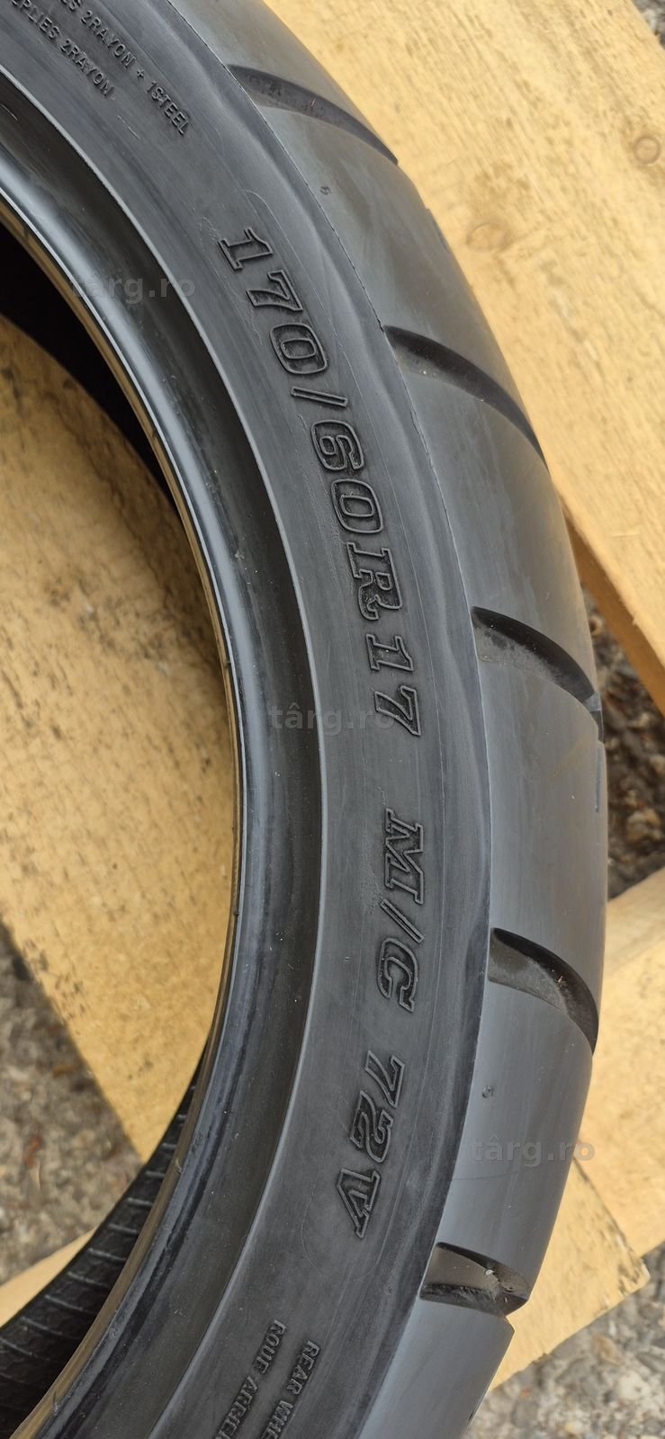 O anvelopa moto noua Dunlop 170/60/R17 M/C,dot 2018. 5