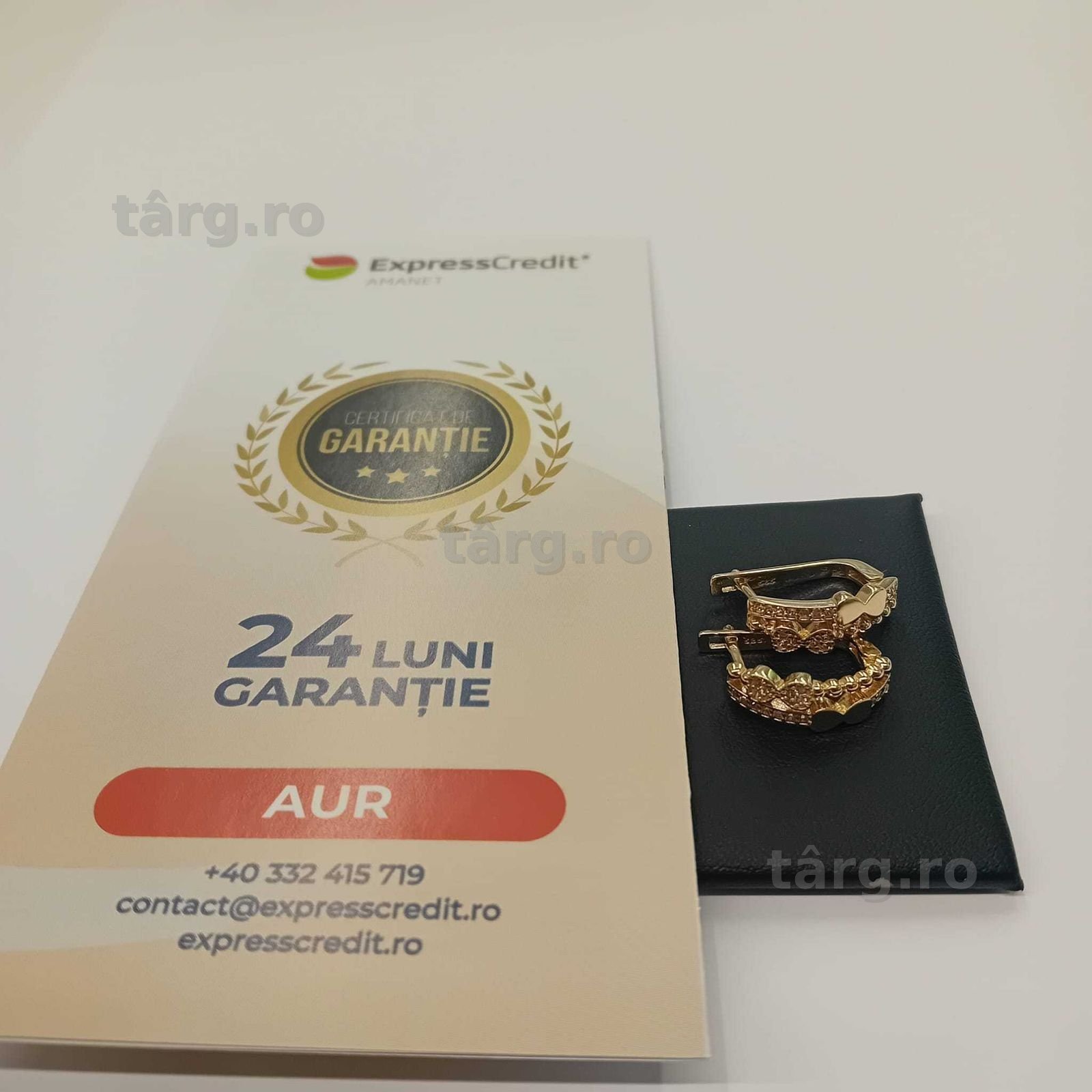 Cercei aur 14k (ag49 Esplanada b.8098)