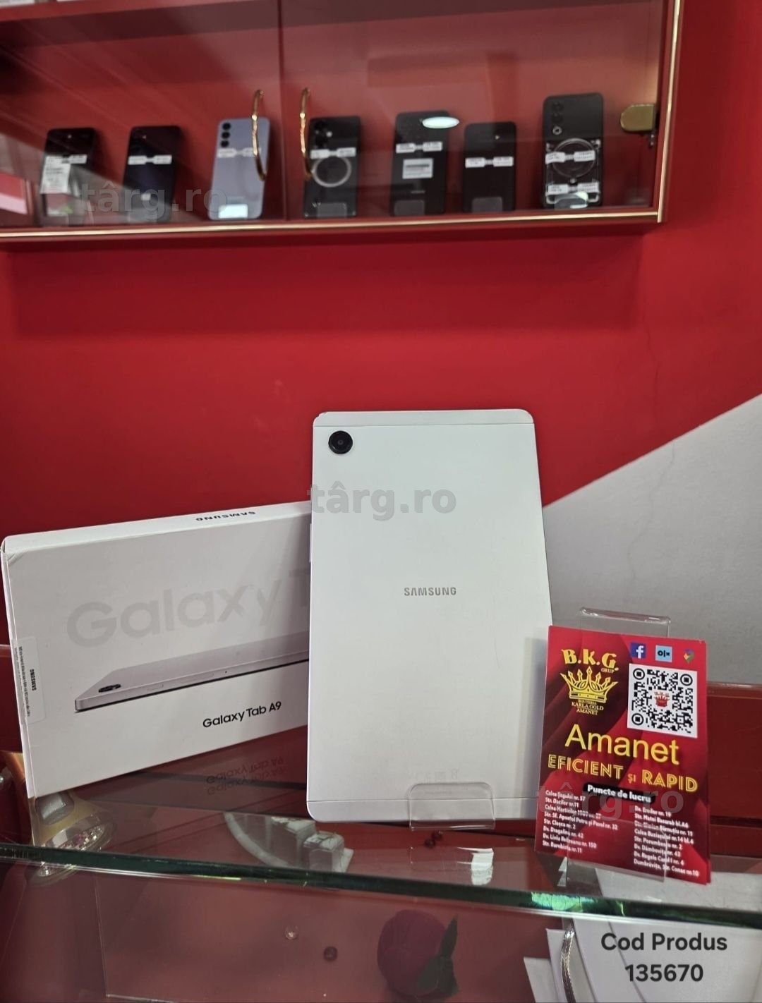 Samsung Tab A9 / A7 Lite Amanet BKG