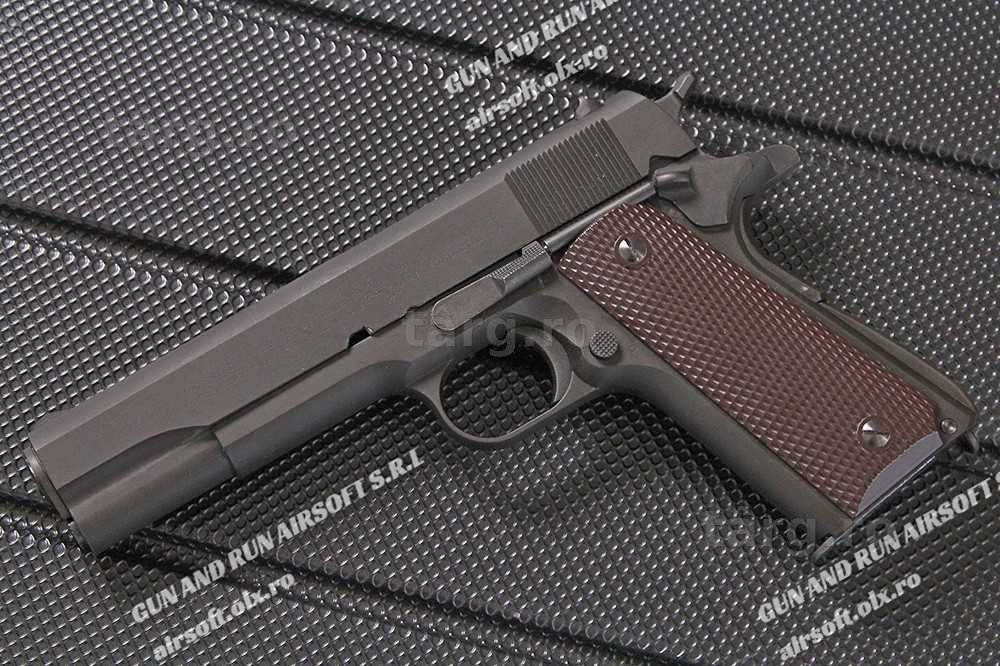 Pistol [MODIFICAT SPECIAL] Co2 Ultra Puternic V.2 METAL, Munitie 5J++