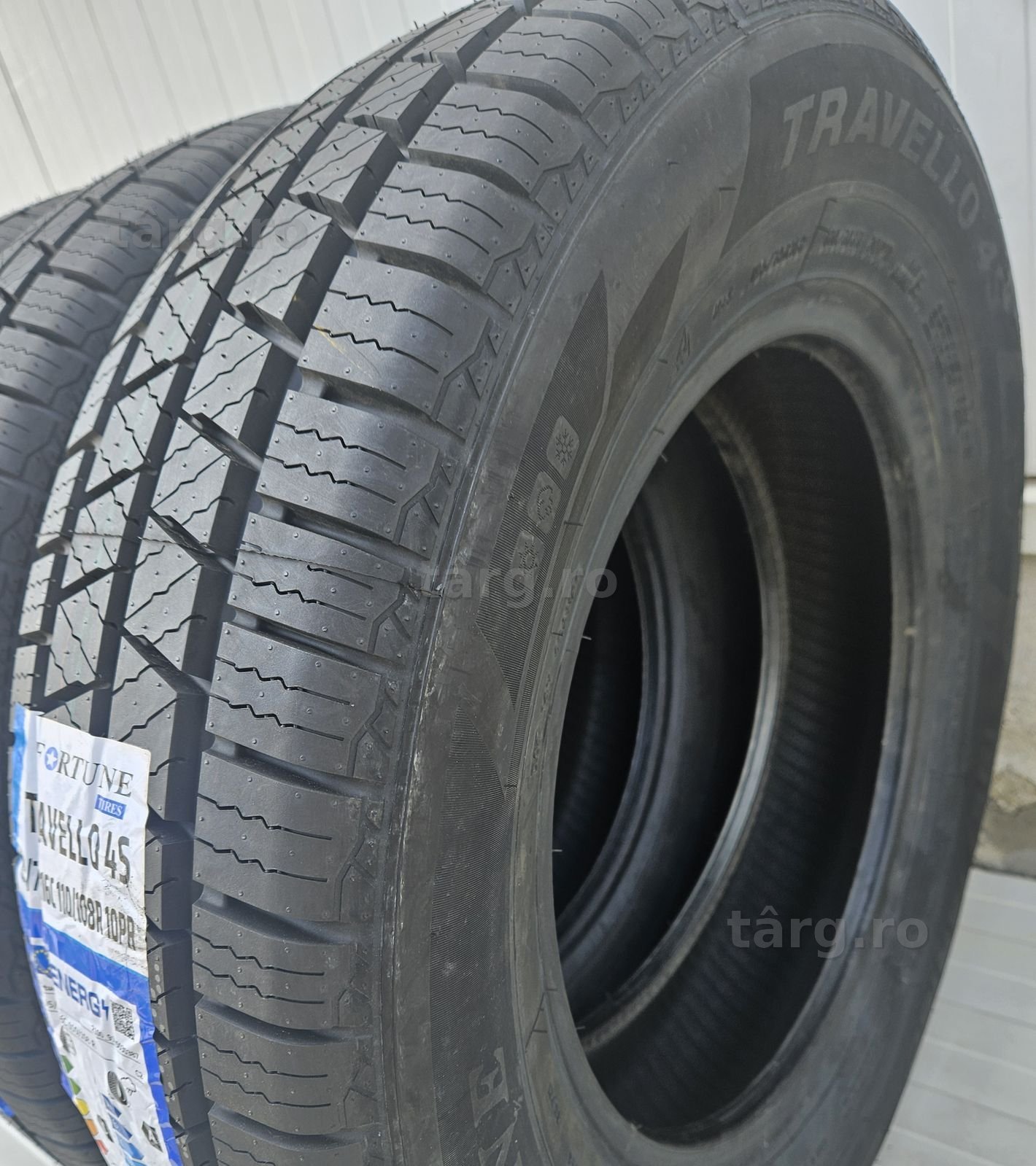 195/75 R16C, 110R (10 pliuri), FORTUNE Travello 4S, Anvelope mixte M+S 4