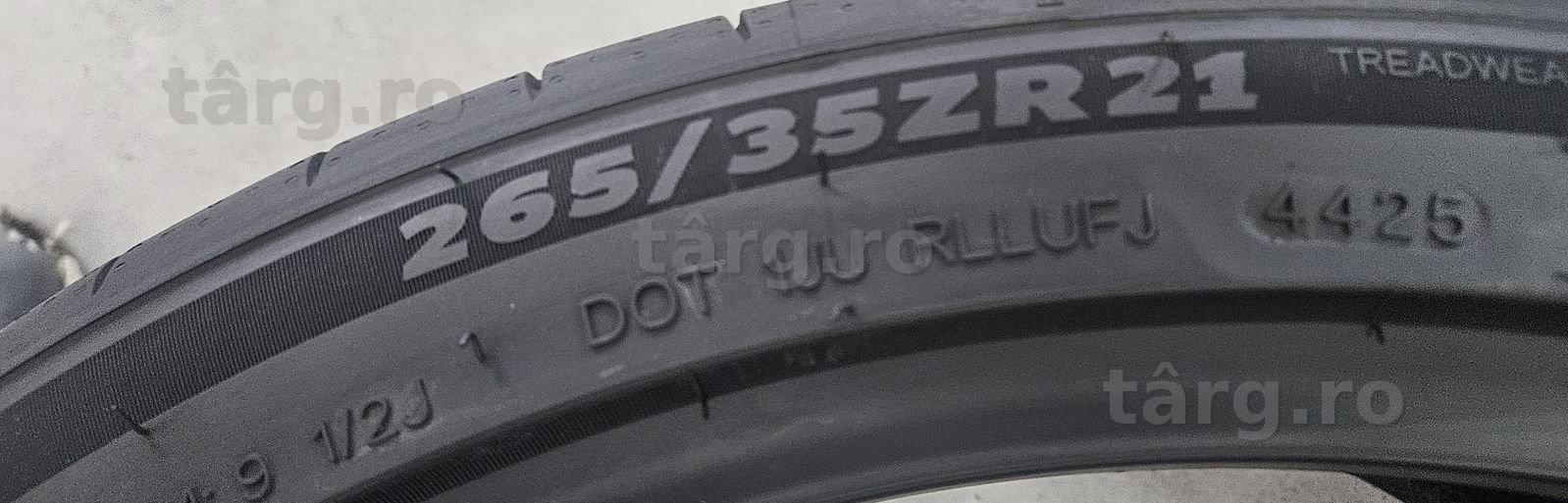 265/35 R21 101Y XL UNIGRIP (Gripmax) Anvelope noi vara protectie janta 5