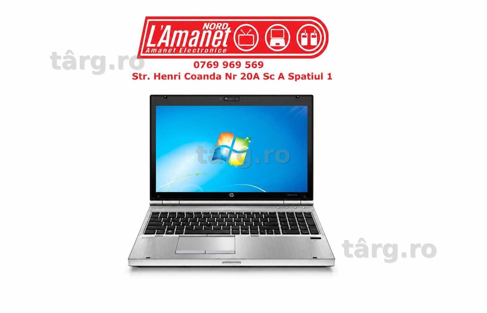 Laptop HP 15.6'' EliteBook 8570p HD+ Procesor Intel® Core™ i7-3520M 2.9GHz Ivy Bridge 8 GB DDR3 240 GB SSD Stare Buna - Nord