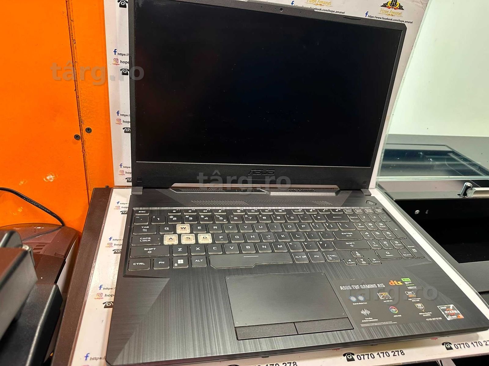 Hope Amanet P13 / Laptop ASUS TAF GAMING A15 4