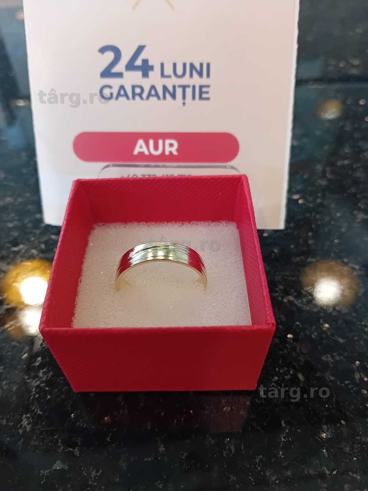 Inel aur 14K 3.69g 18/56 (Iulius Mall)(B-424) Garantie 2 ani! 2