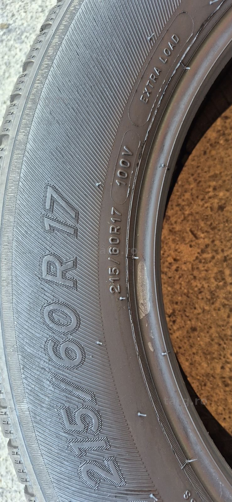 4 anvelope M+S Michelin 215/60/17,dot 2020.Pretul este pe bucata. 6