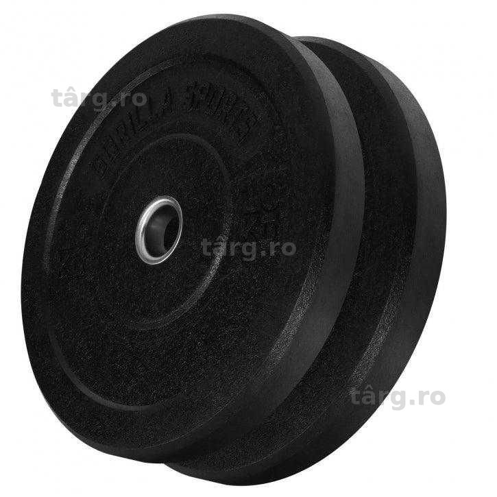 Disc Bumper de cauciuc  SET 2 x 10 KG Gorilla Sports