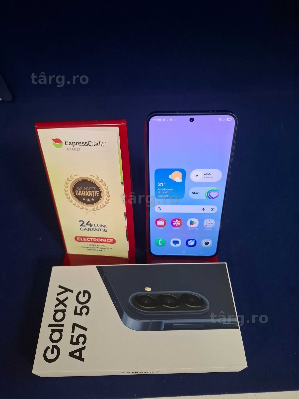 Samsung Galaxy A57 128 GB /8 GB RAM ( B34730.1 / Ag28 Doi Baieti ) Garantie 2 ani ! 3