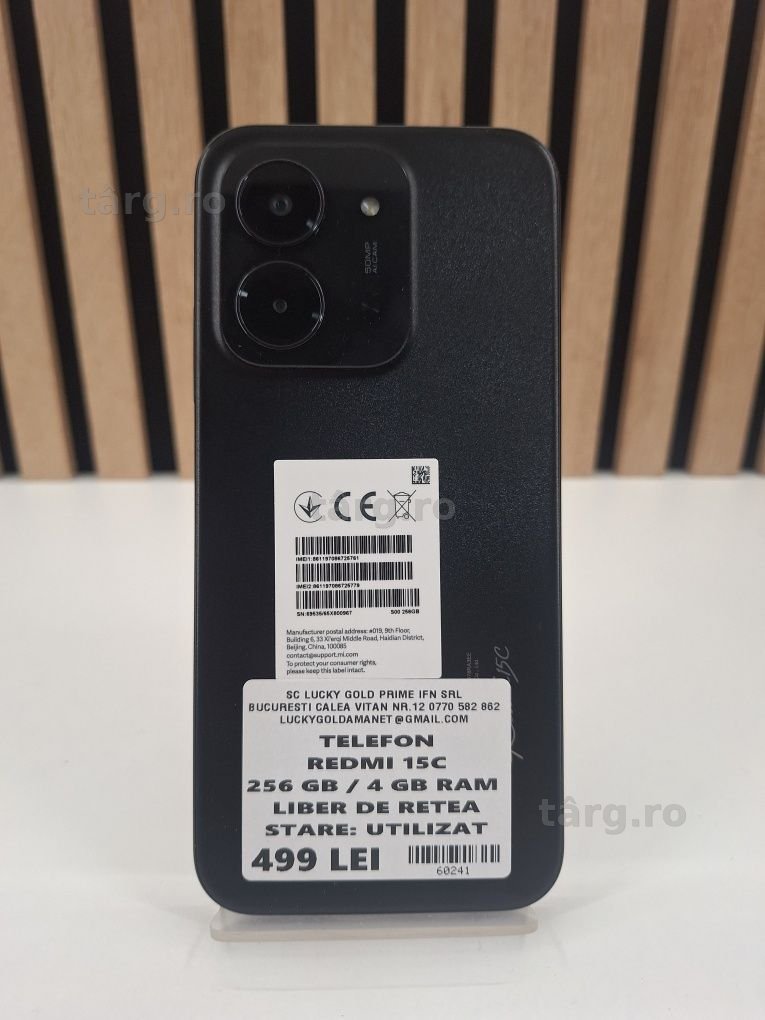 Redmi 15C / 256GB / 4GB RAM / #60241