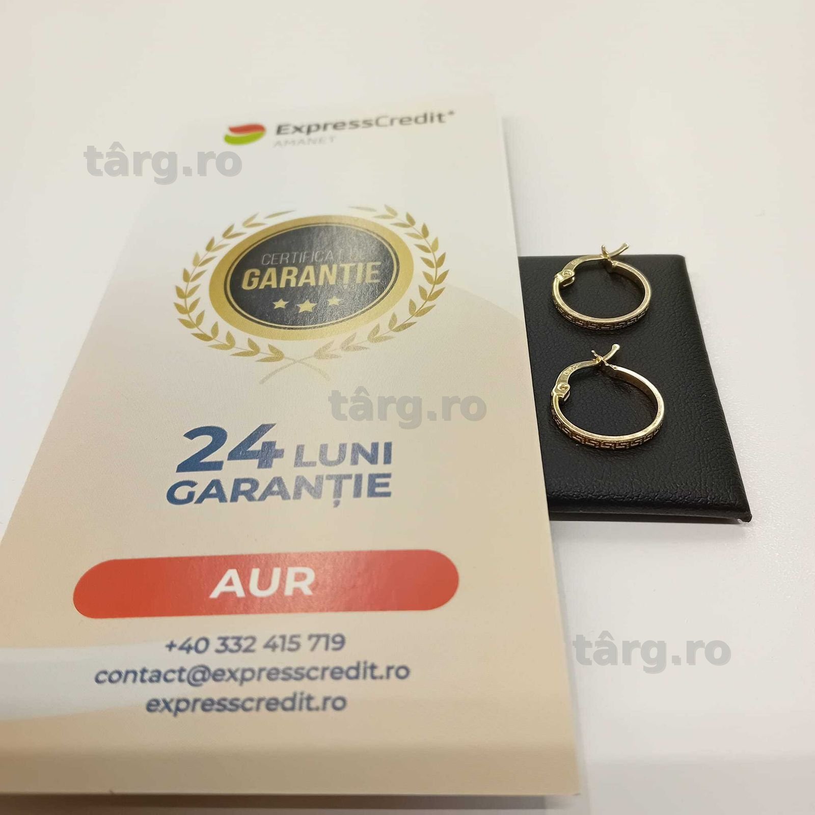 Cercei aur 14k (ag49 Esplanada b.8669.2)