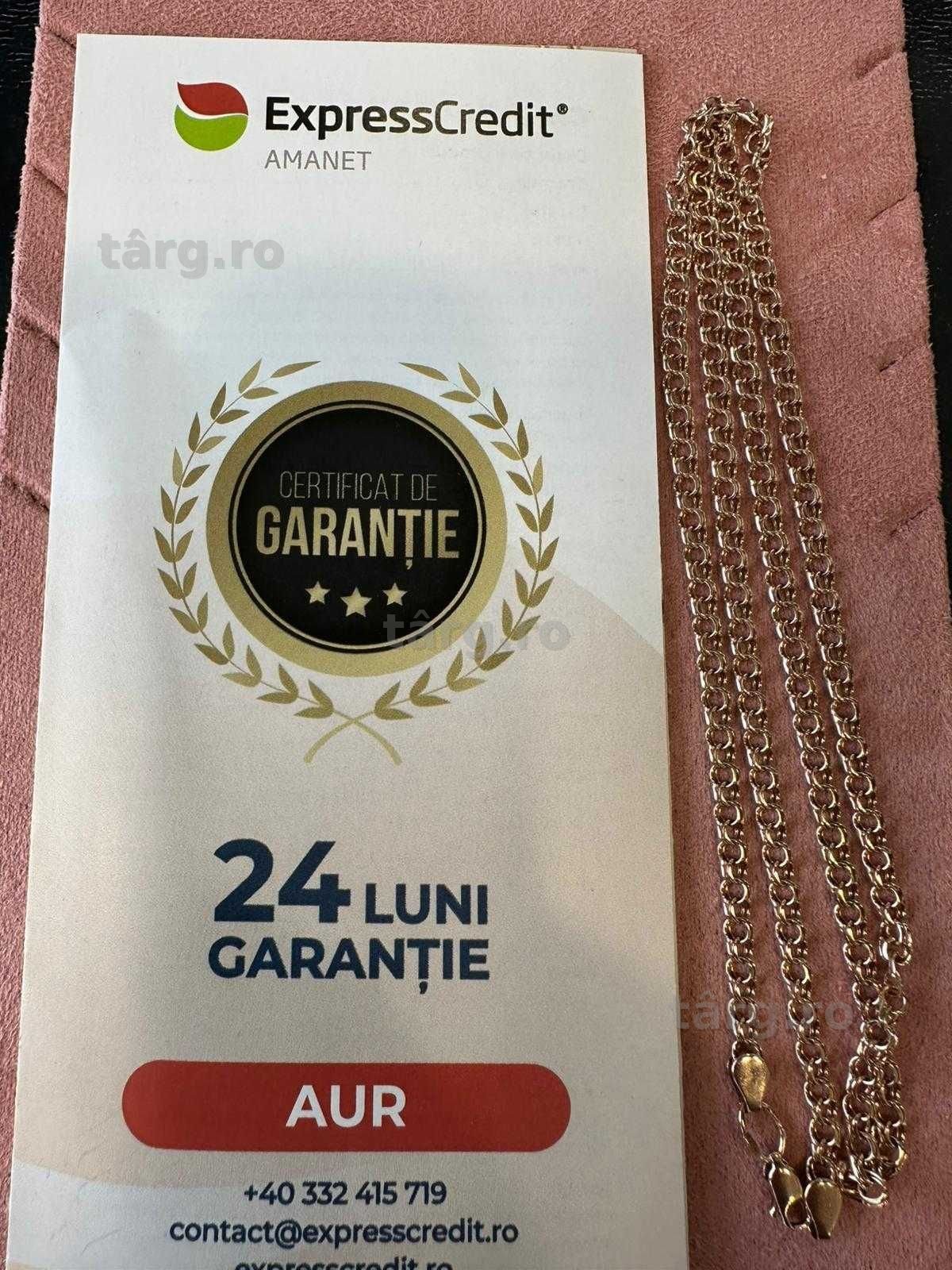 Lant 14k 7.36g (Iulius Mall)(B-176.1) Garantie 2 ani!