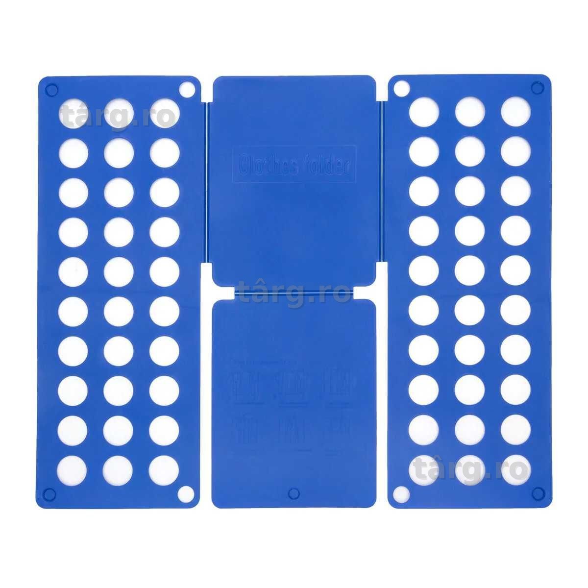 Dispozitiv de impaturit haine placa pliabila practica albastru 60x70cm