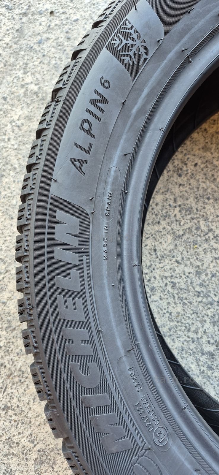 4 anvelope iarna Michelin 215/55/17,dot 2020,ca si noi.Pret pe buc. 5