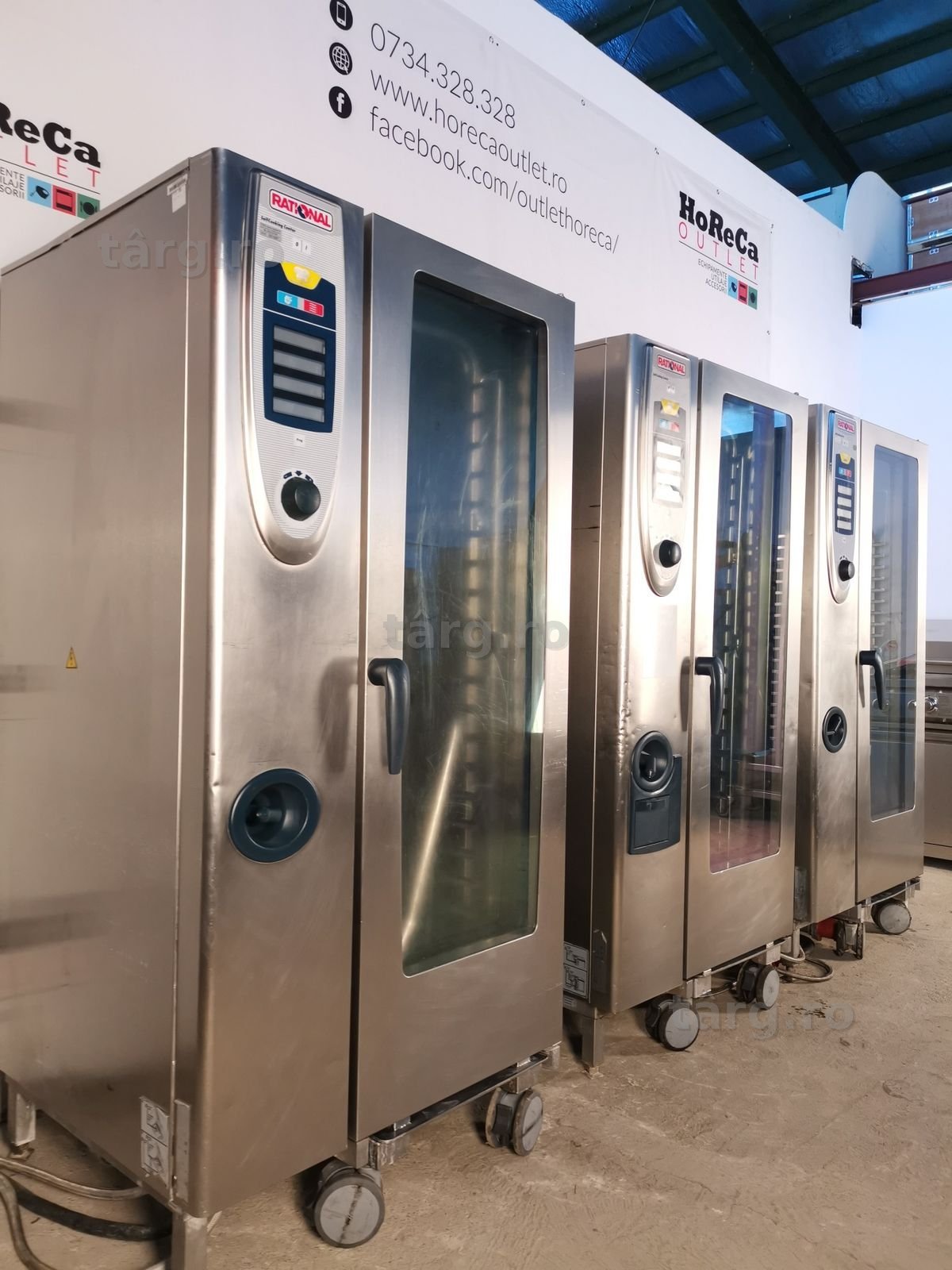 RATIONAL - Convectomat; Cuptor Convectie / gastronomic 20 tavi (380V)