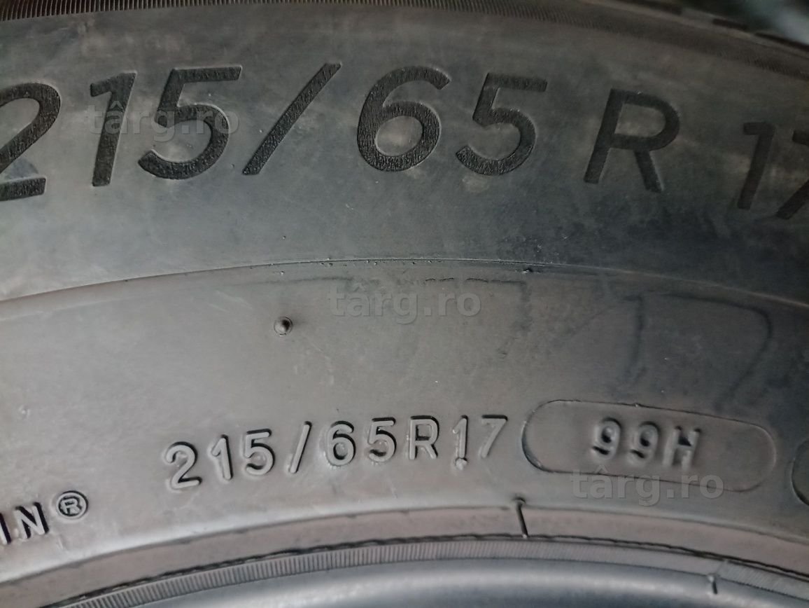 4 anvelope de iarna Michelin 215/65 R17 dot 2521 5