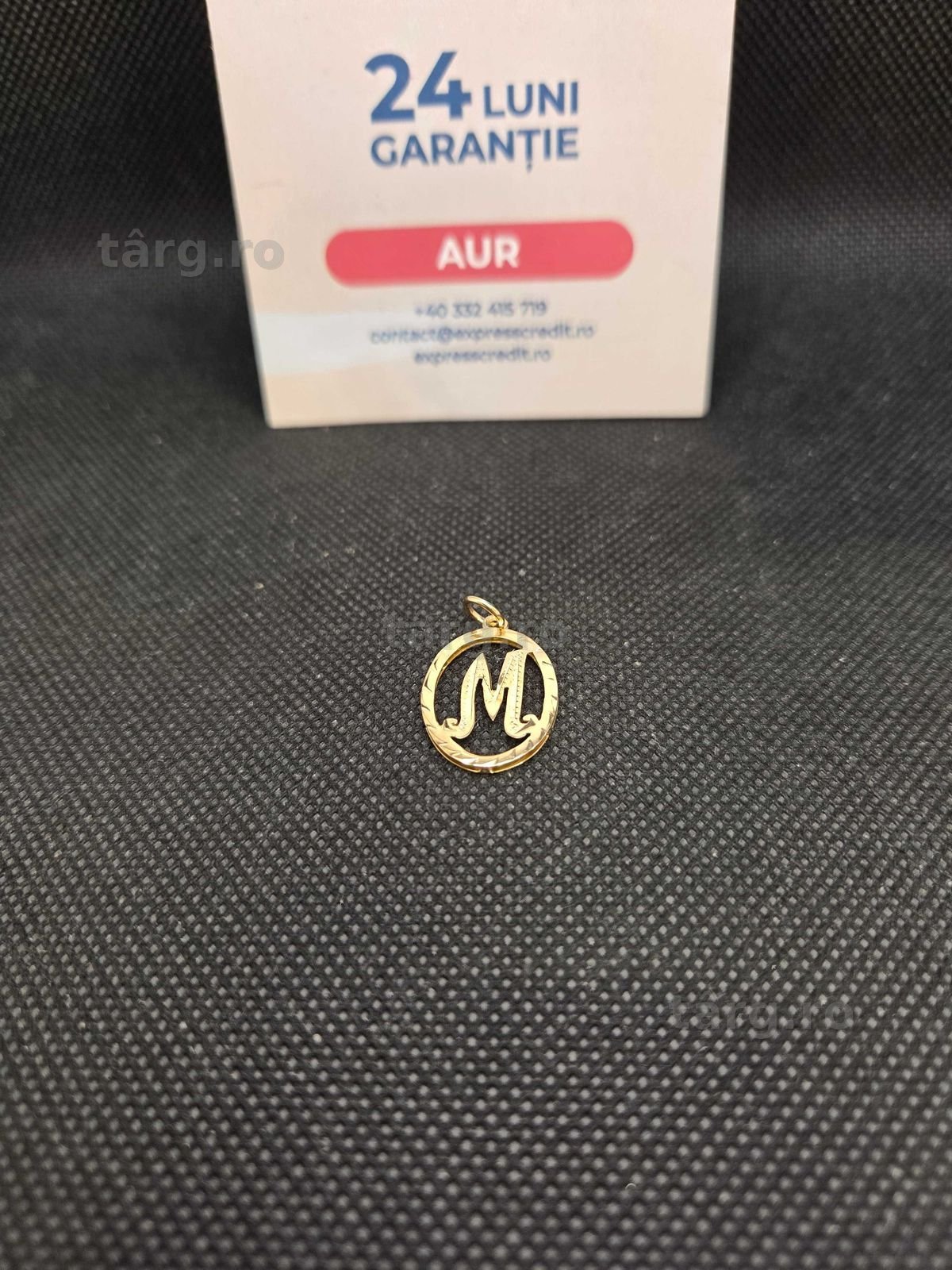 Pandantiv aur 14K 1.30g (50037.1 Ag11 Piata Nicolina) Garantie 2 ani!