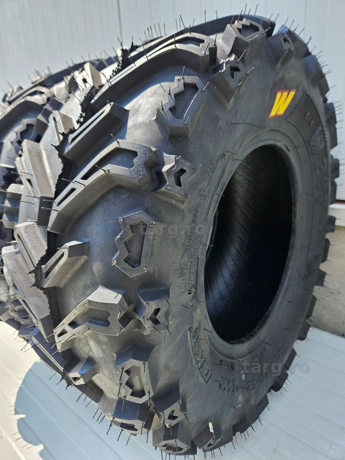 25x10.00-12 Anvelope ATV cu 6 pliuri BKT W207 M+S 2
