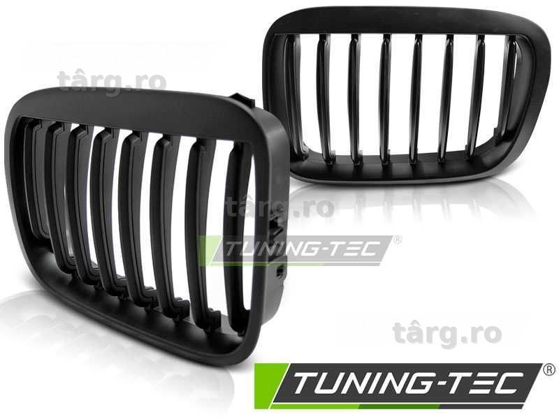 Grile capota BMW E46 intre 1998 si 2001 nonFacelift Sedan negru mat
