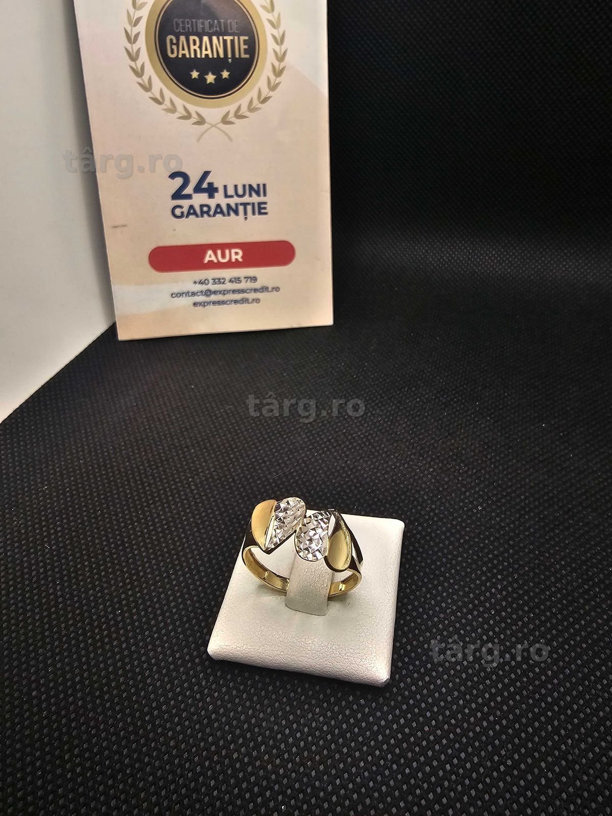Inel aur 14K 2.05g (50556.1 AG 11 Piata nicolina) 2 ani garantie! 3