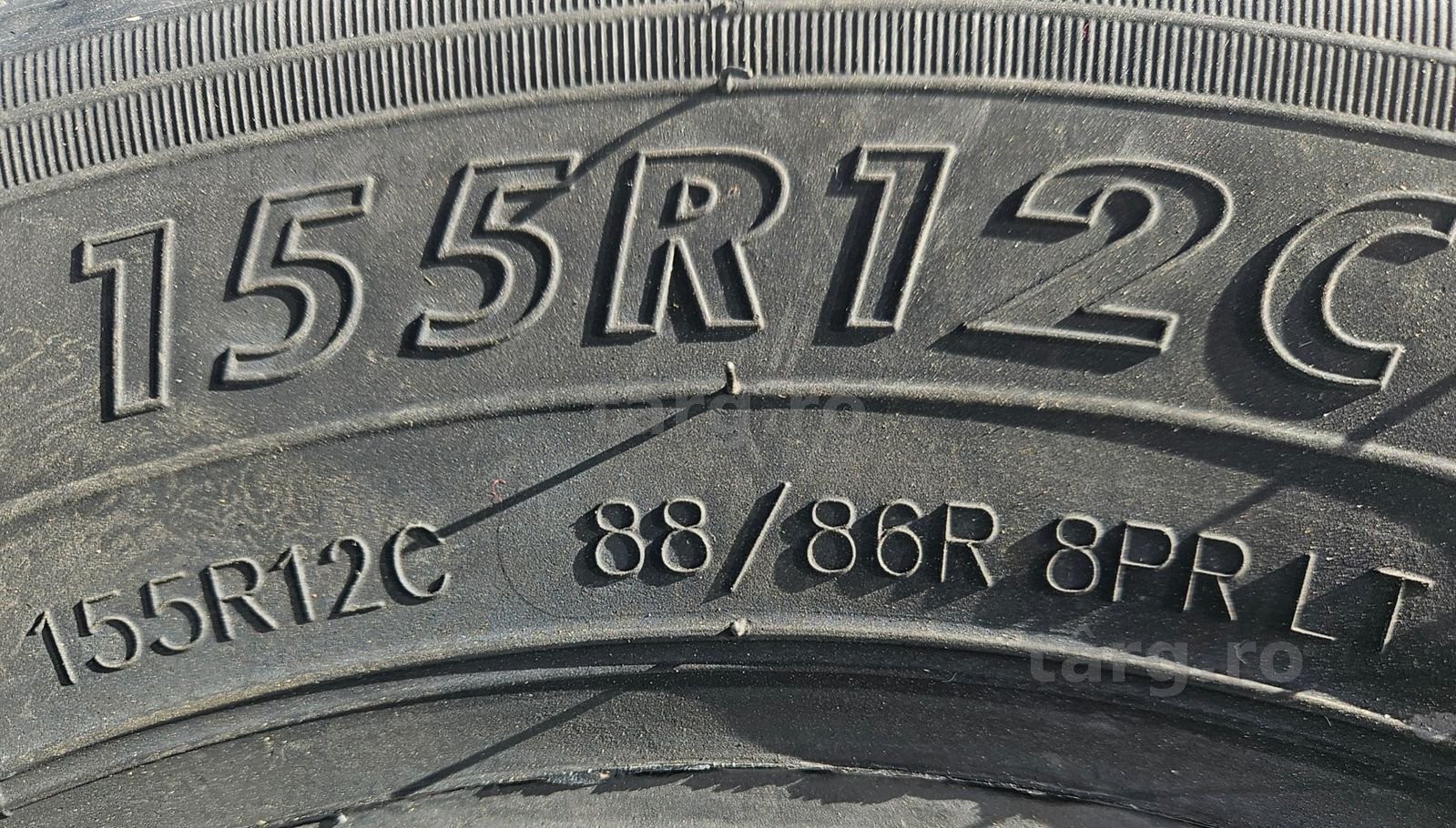 155 R12C (155/80R12C) 88R, COMPASAL, Anvelope remorca M+S 4