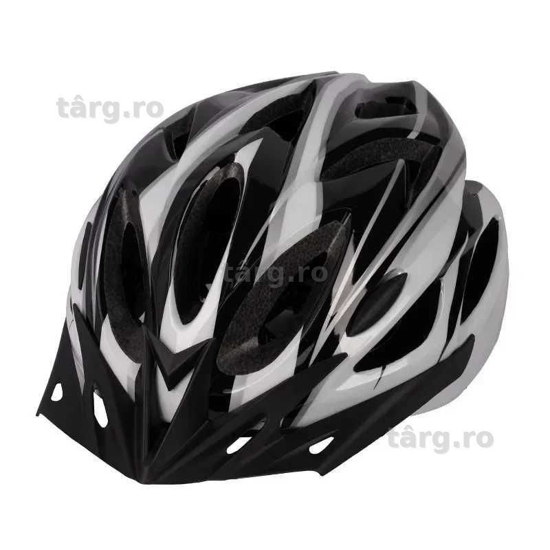 Casca protectie Bicicleta, Aerodinamica, Dimensiune reglabila 54-62cm, Negru