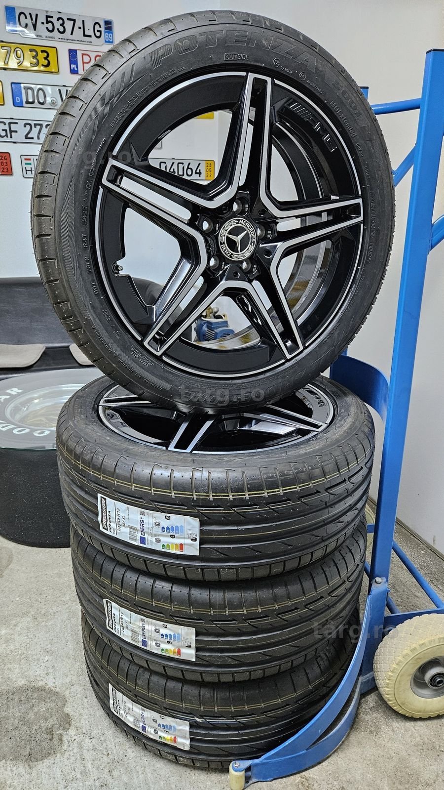 Jante Mercedes AMG R19 Vito V Class W448 W447