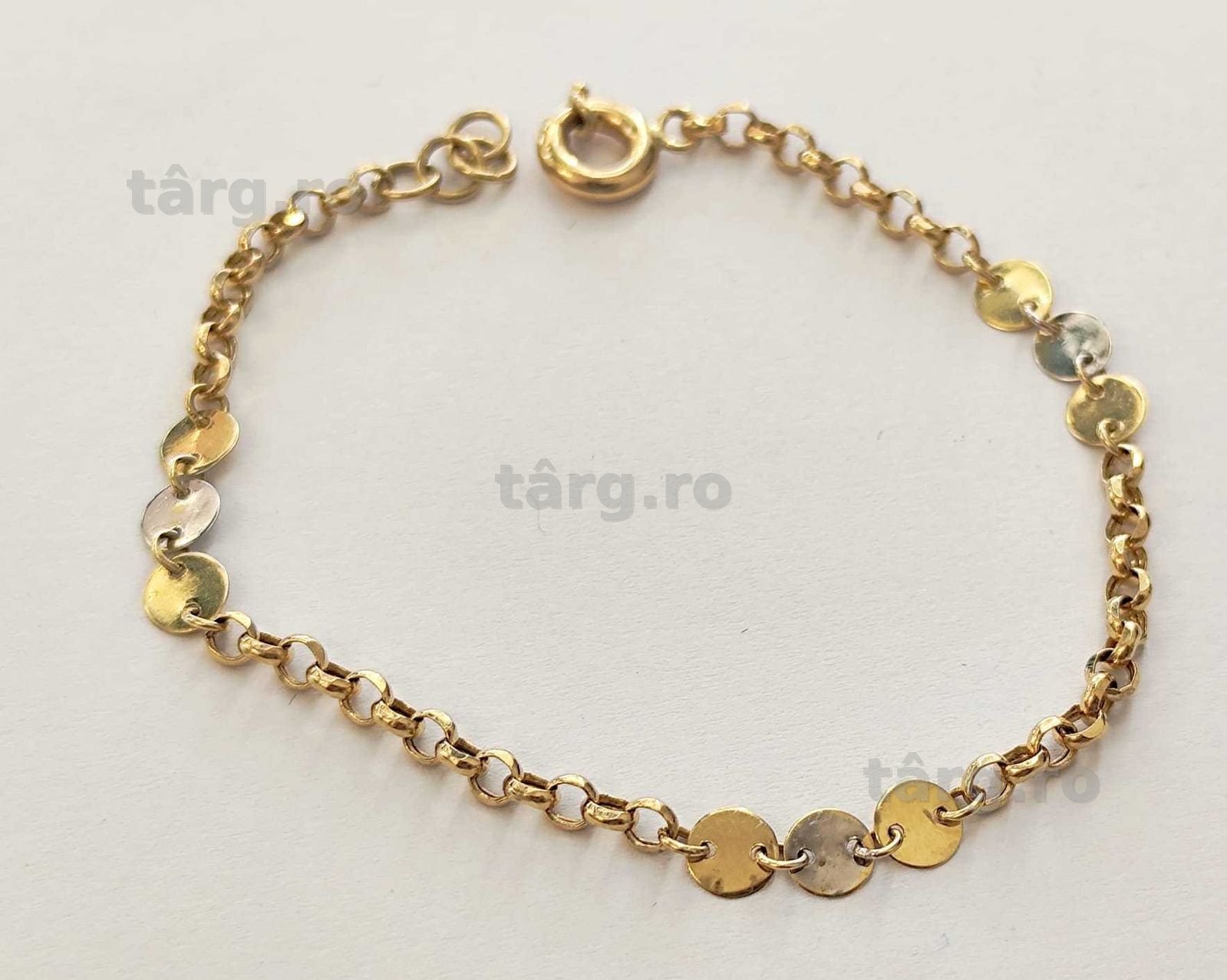 Bratara aur 14K 3.03gr (AG35  B 4609.1/46) Garantie 2 ani ! 2