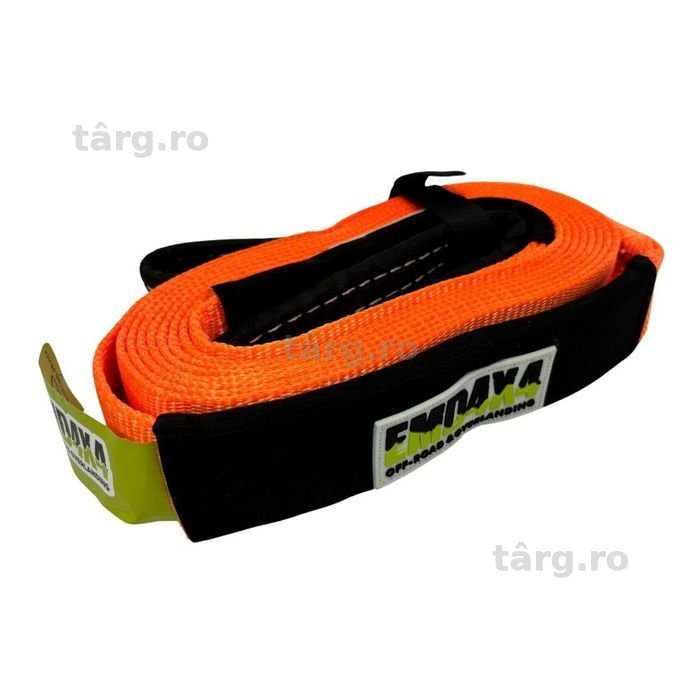 Chingă de recuperare auto 8t (8000kg) 6m x 50mm Portocaliu Emd4X4