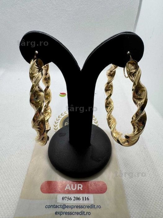 Cercei din aur 14k (68424.1/ 10 Pacurari 1) Ridicare personala