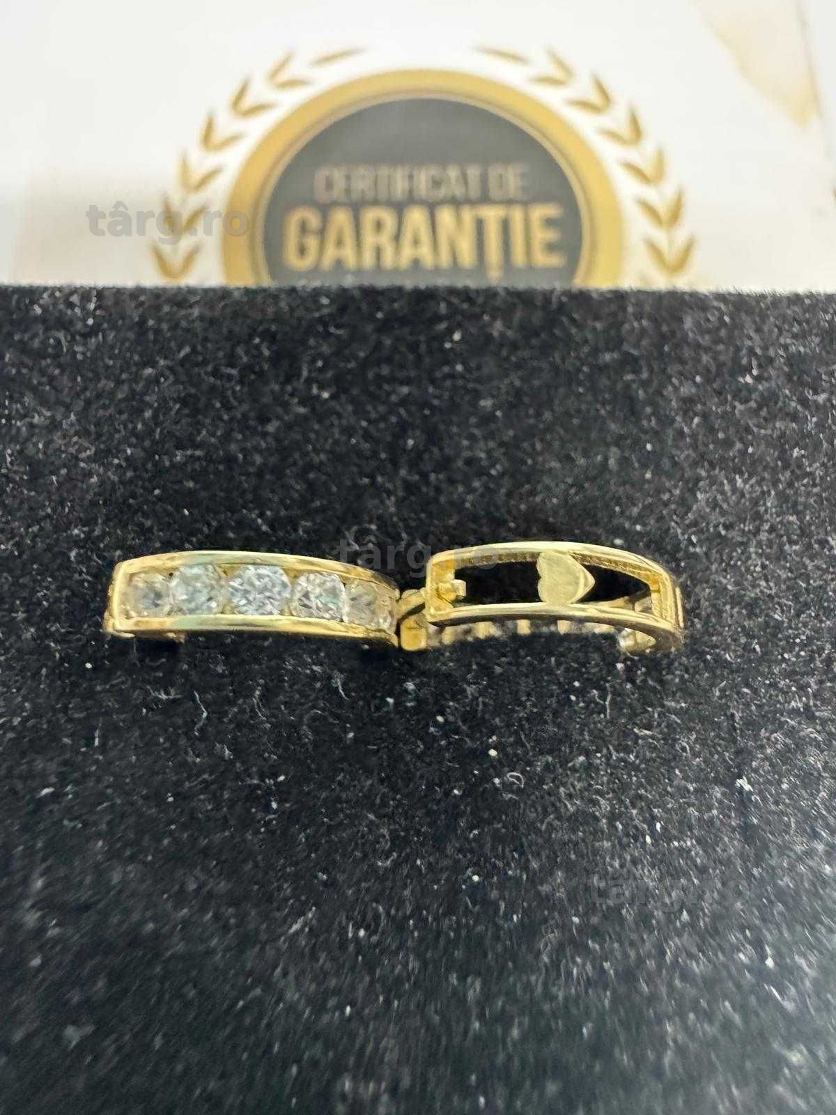 Cercei din aur 14k (69834.1/ 10 Pacurari 1) garantie 2 ani! 3