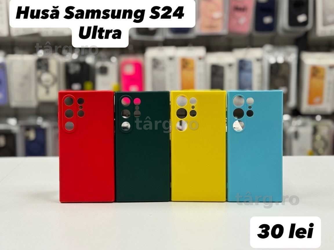 Husa silicon, folie, cablu,incarcator Samsung S24 ULTRA