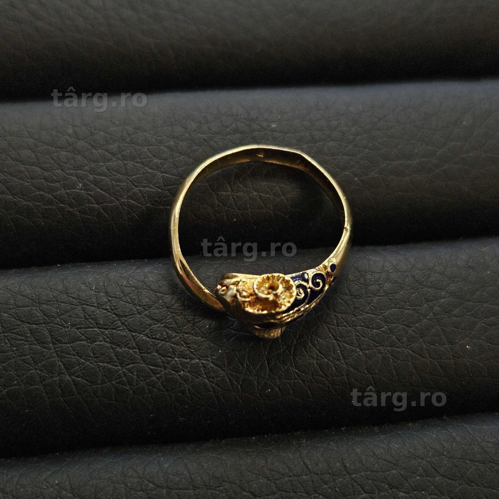 Inel Aur 14K - 2.81 grame / 1280 lei ( B34362.1 / Ag28 Doi Baieti ) 5