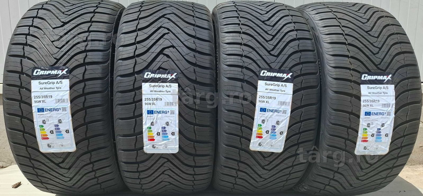 255/35 R19, 96w xl, GRIPMAX, Anvelope All Season M+S
