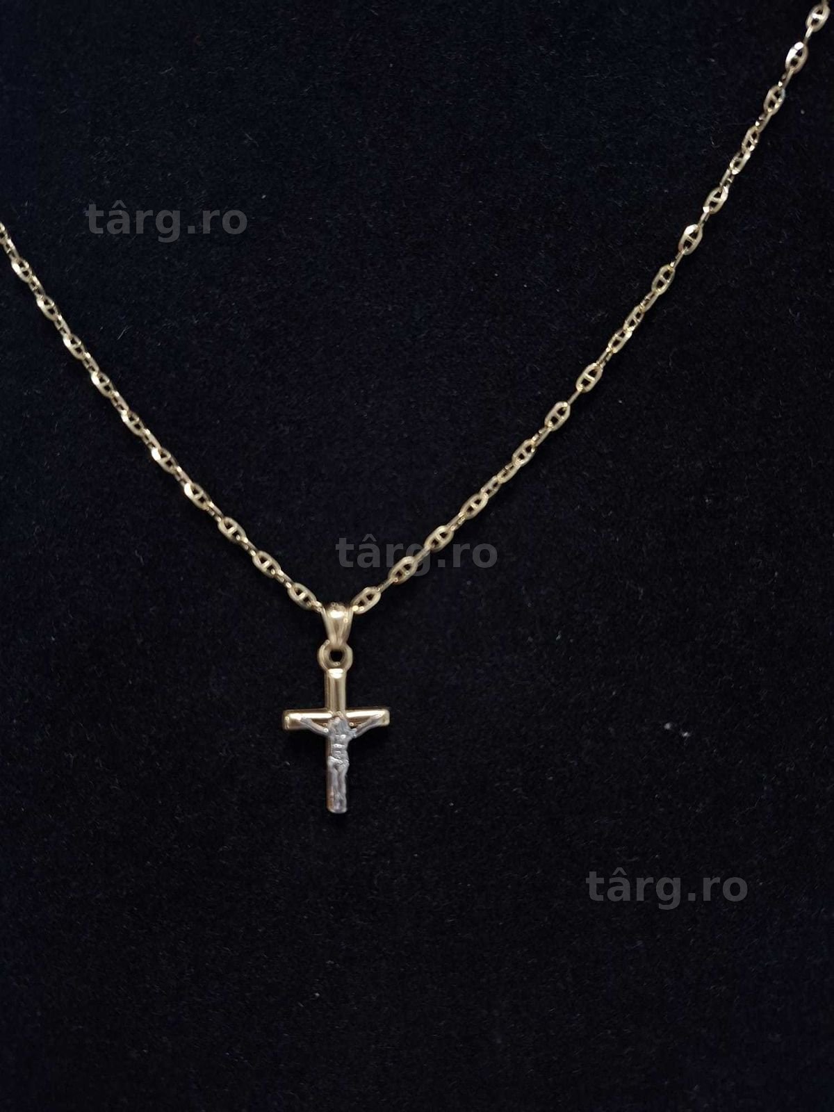 (Ag33)Colier Aur 14K/Garantie 2 ani 2