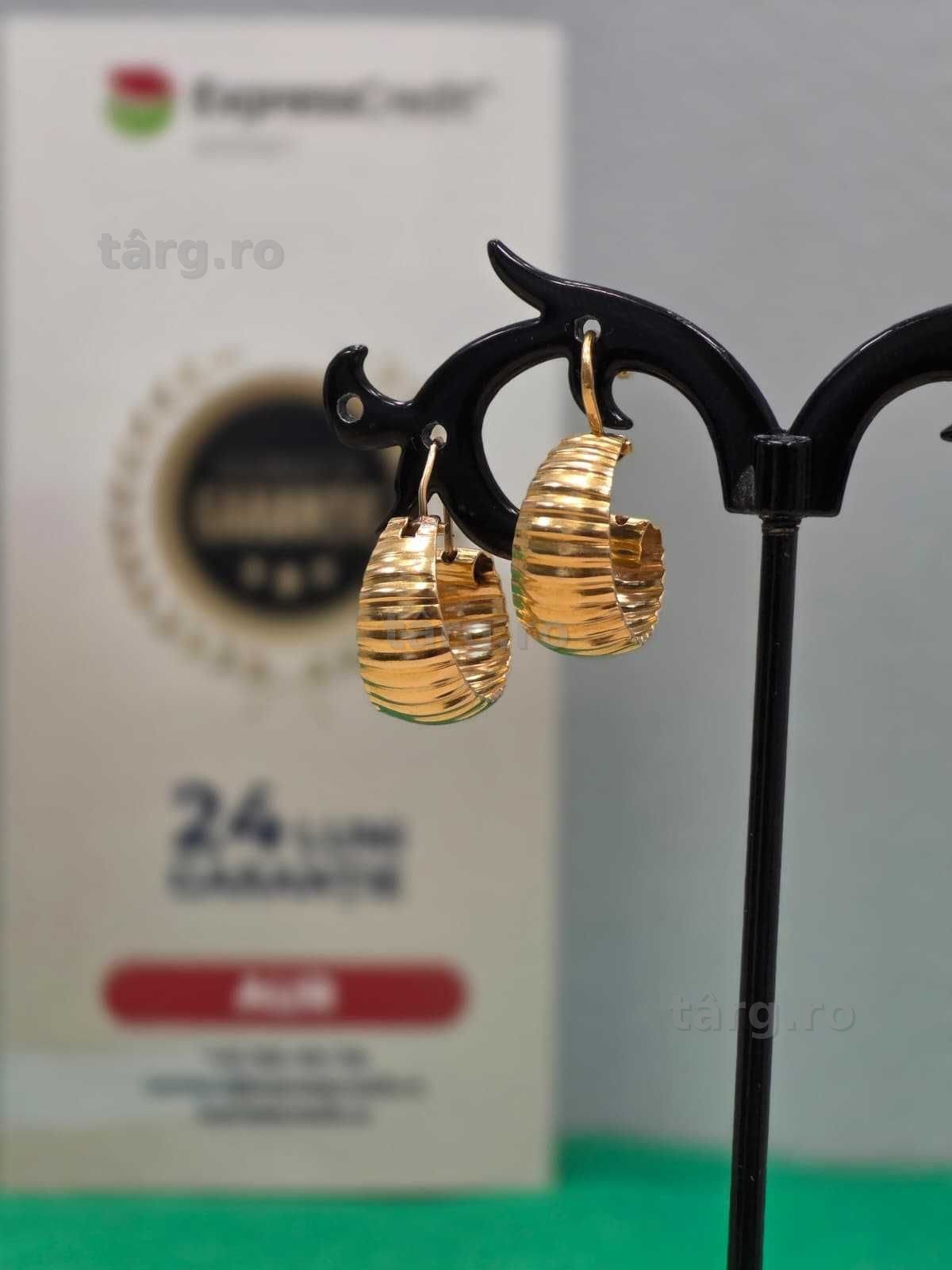 Cercei aur 18K 3.31g [Ag45 Bacau1 B.27842.1.32]