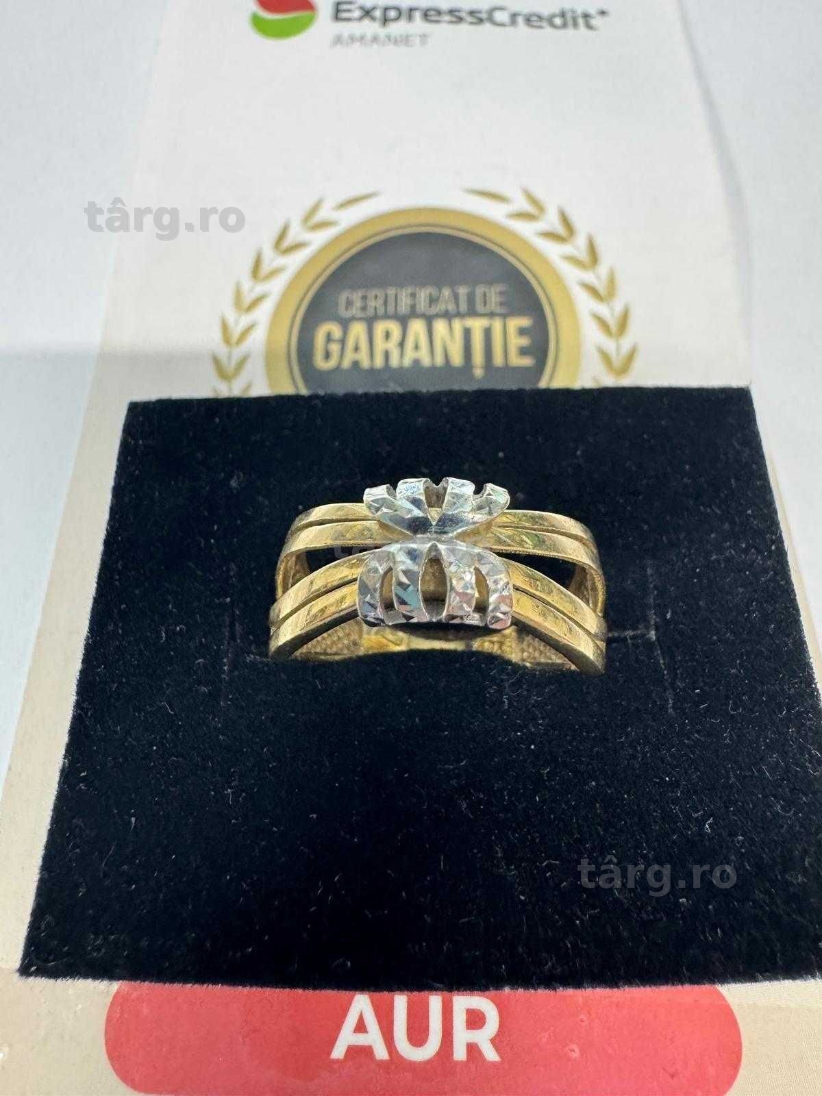 Inel din aur 14k (69242.2/ 10 Pacurari 1) Garantie 2 ani! 2