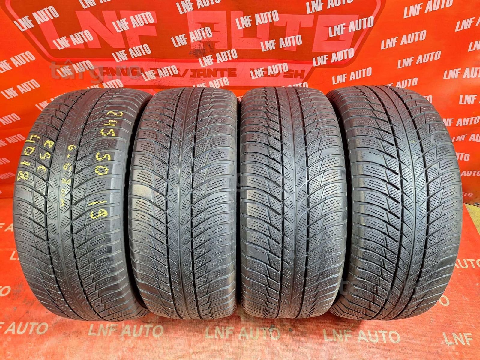 Anvelope M+S 245/50/19 - BRIDGESTONE  6 / 6.7 MM - DOT 2018 RFT