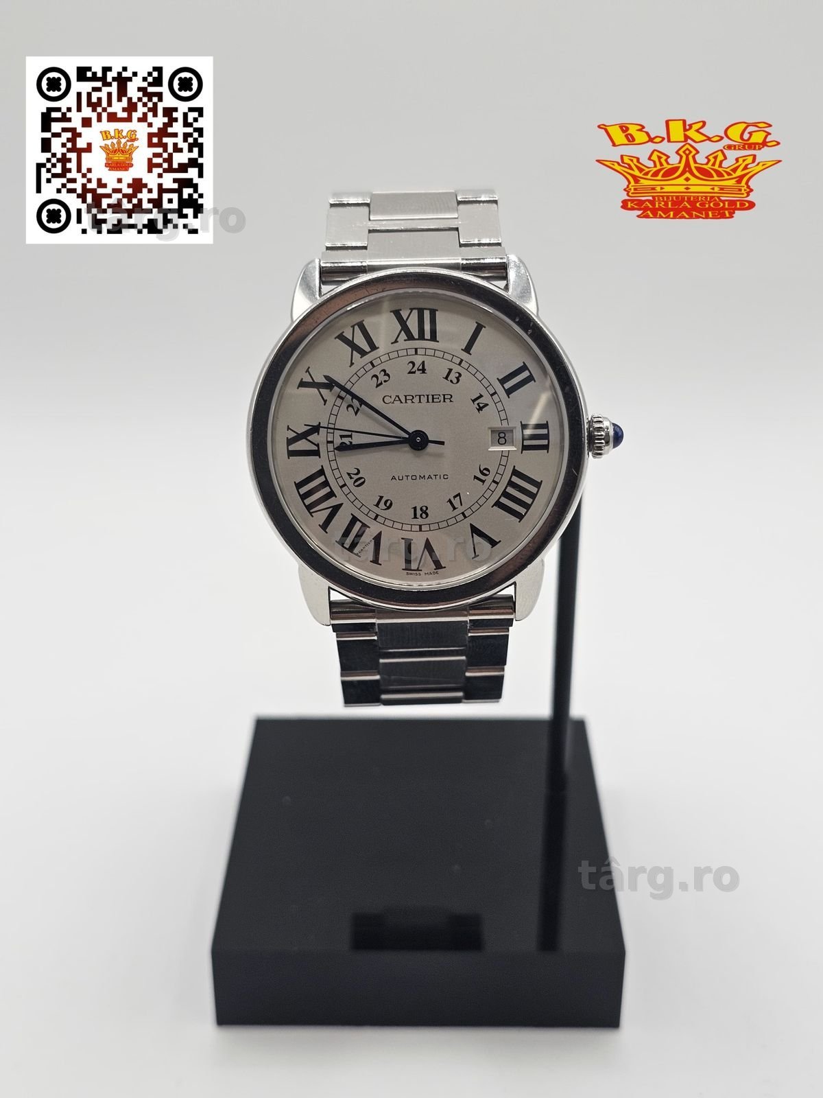 Cartier Ronde Solo 3517 Amanet BKG