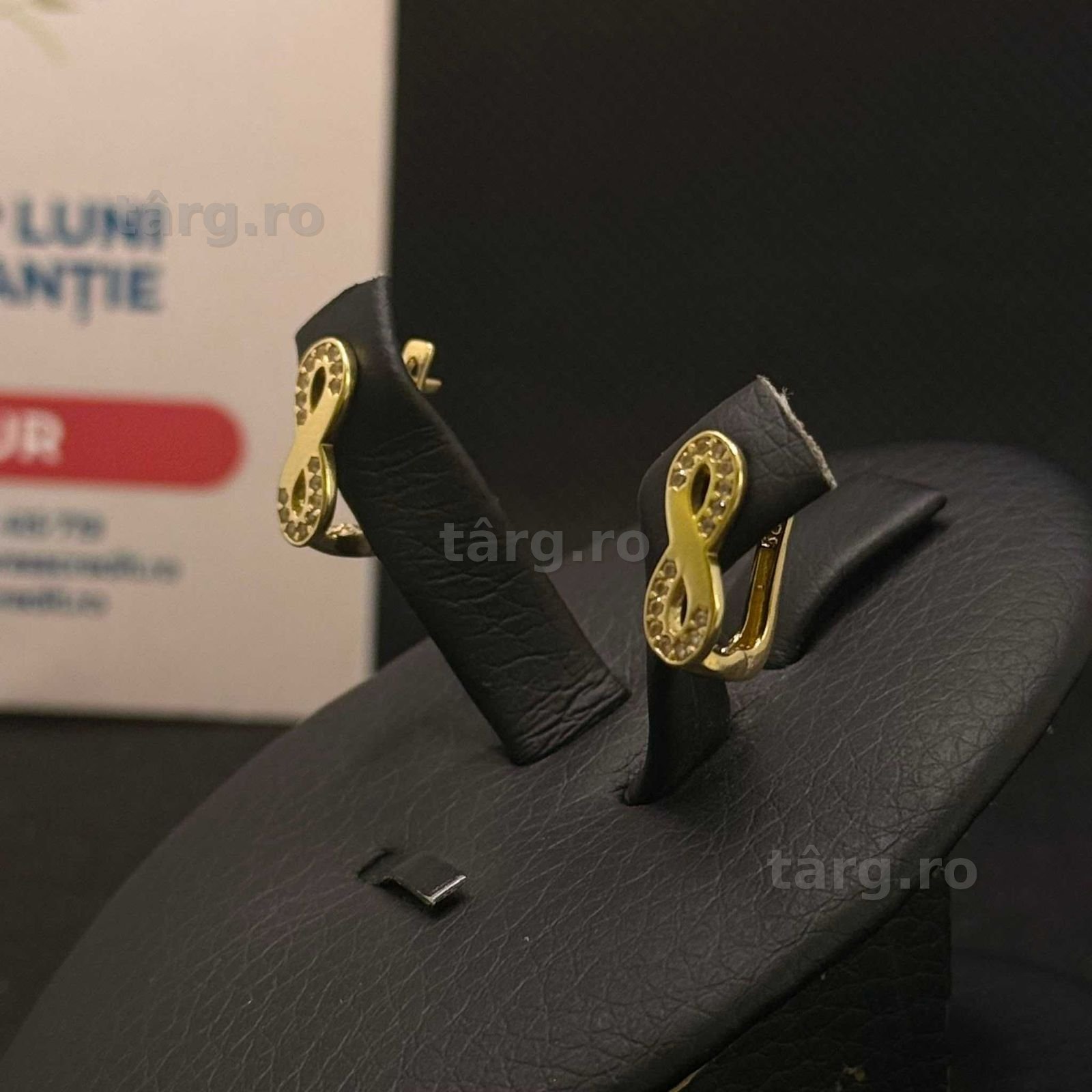 Cercei aur 14K 2.4g (AG15 Gara 1 B34131.1) Garantie 2 ani! 2