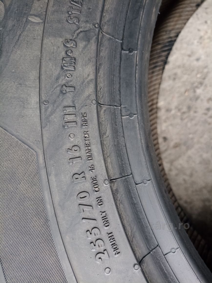 4 anvelope AllSeason Continental 255/70 R16 dot 1818 4