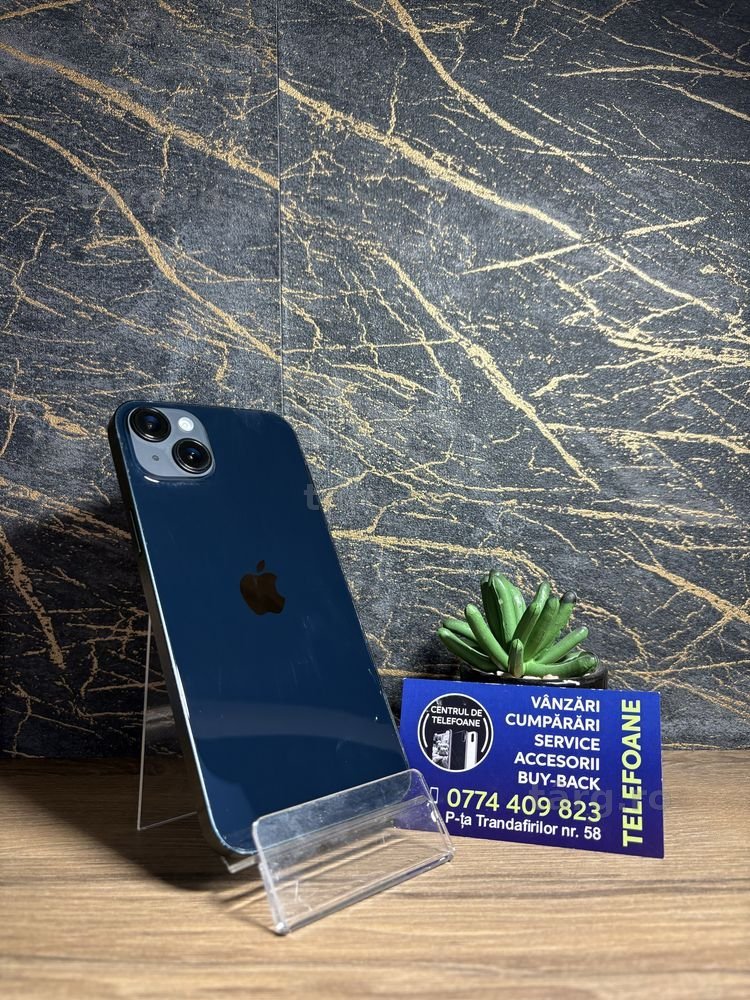 Iphone 14 Plus/128 GB/128 GB/ Garantie 2 Ani Centrul de Telefoane/Rate