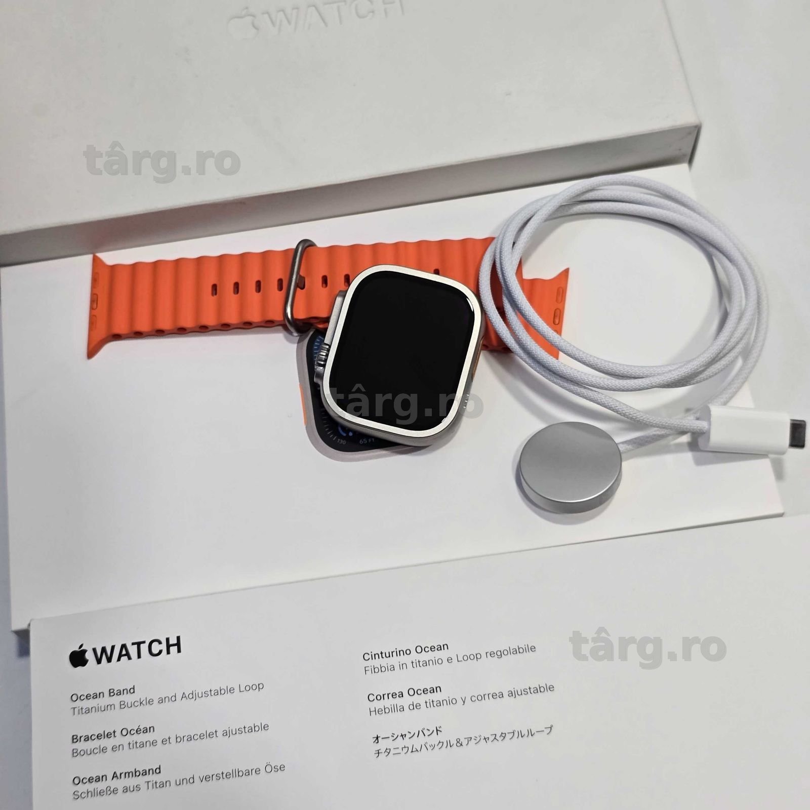 Hope Amanet P8 Apple Watch Ultra 2 46MM / Spate Usor Fisurat 4